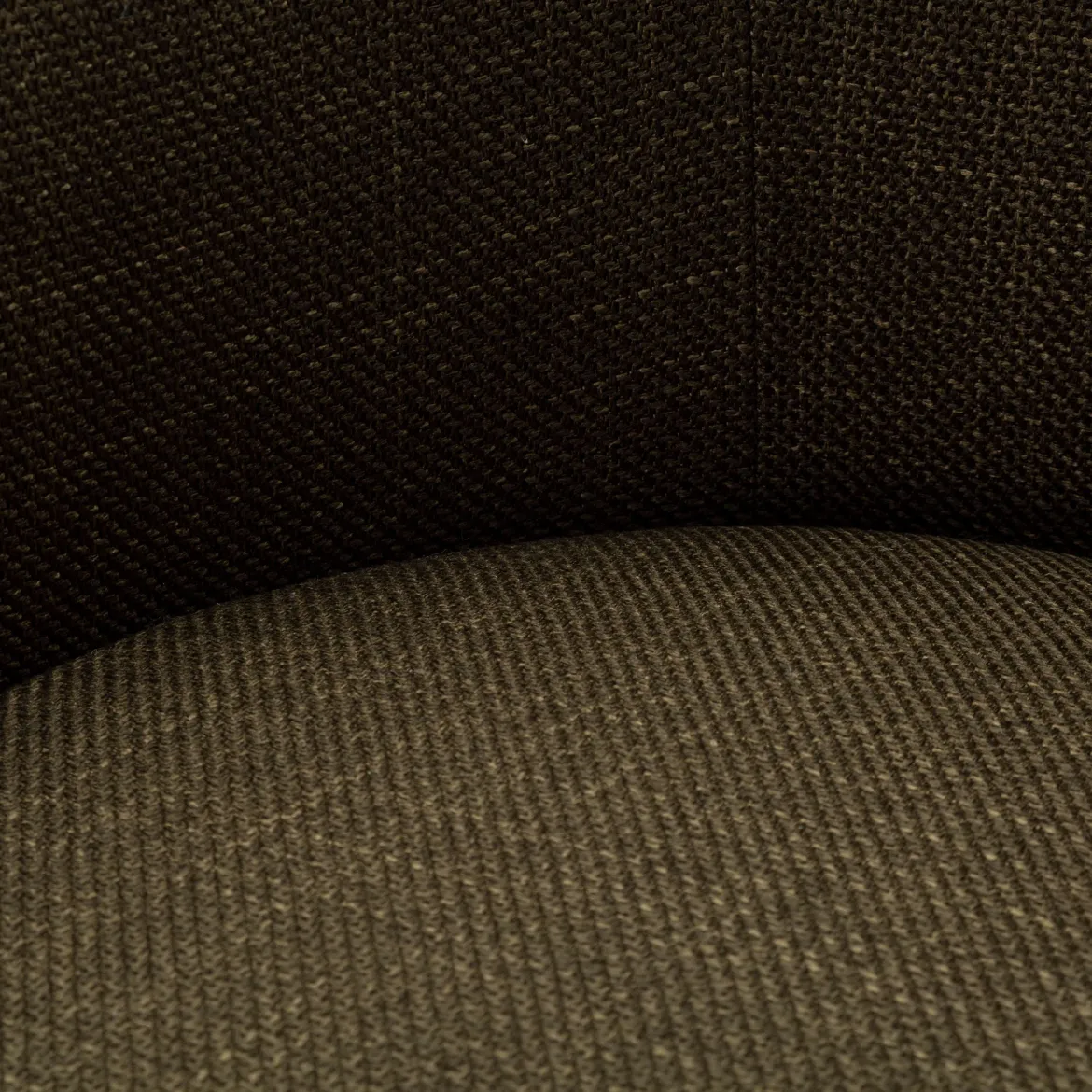 Poltrona Verde Bianco Base Girevole Braccioli 84x66x80h cm, Materiale Struttura in Metallo - Toamas