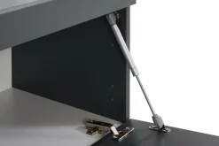 Porta TV antracite 220x44x46h cm 4 ante e 1 cassetto - Maestrale