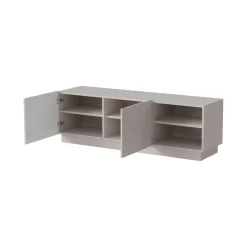 Porta TV beige 150x40x48h cm 2 ante - Finita
