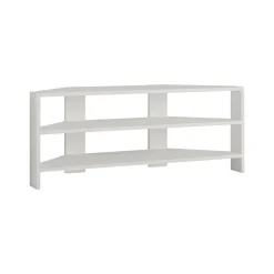 Porta TV bianco 120x35x45h cm in legno - Winifred