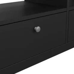 Porta TV nero 151x38x54h cm in legno - Astana