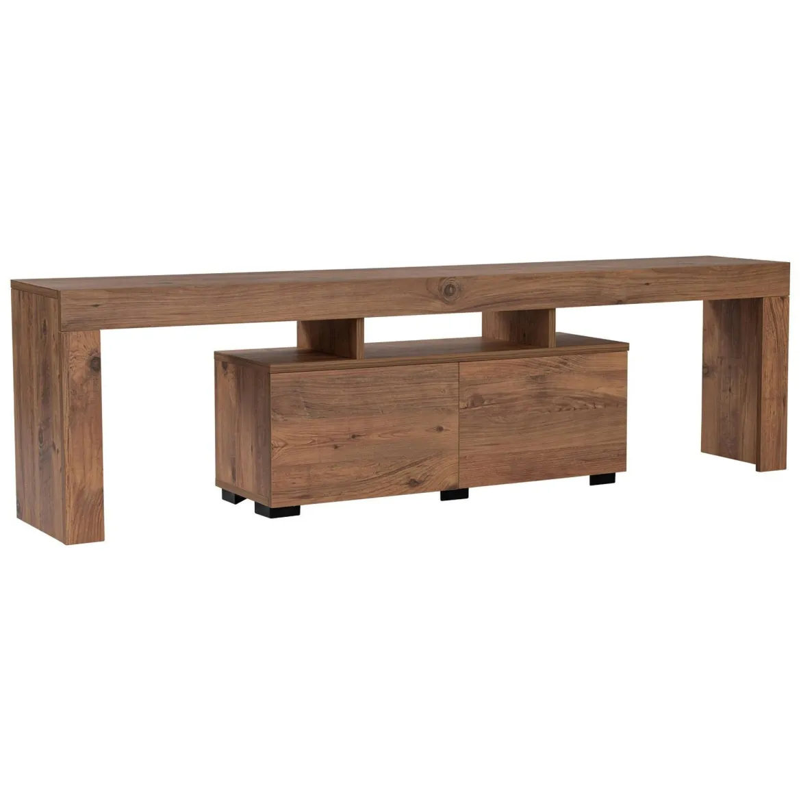Porta TV pino 180x31x50h cm 2 ante - Andarna