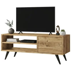 Porta TV quercia 110x40x44h cm 2 ante - Max