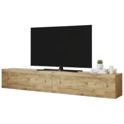 Porta TV quercia 180x31x29h cm 2 ante - Pavone