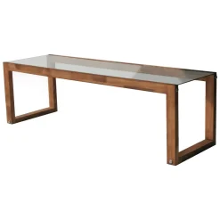 Porta TV quercia 130x40x40h cm in legno - Nanauk