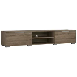 Porta TV rovere 172x39x33h cm 3 ante - Ammiro