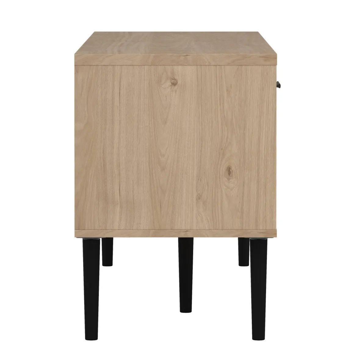Porta TV rovere 147x39x56h cm 2 ante e 1 cassetto - elie