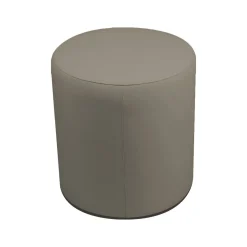 Pouf cilindrico tortora 40x40x42h cm - Lisboa