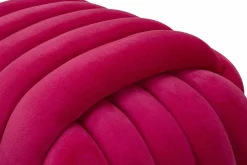 Pouf cubico fucsia 45x45x45h cm - Bozzente