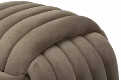 Pouf cubico grigio 45x45x45h cm - Bozzente