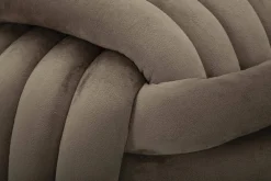 Pouf cubico grigio 45x45x45h cm - Bozzente
