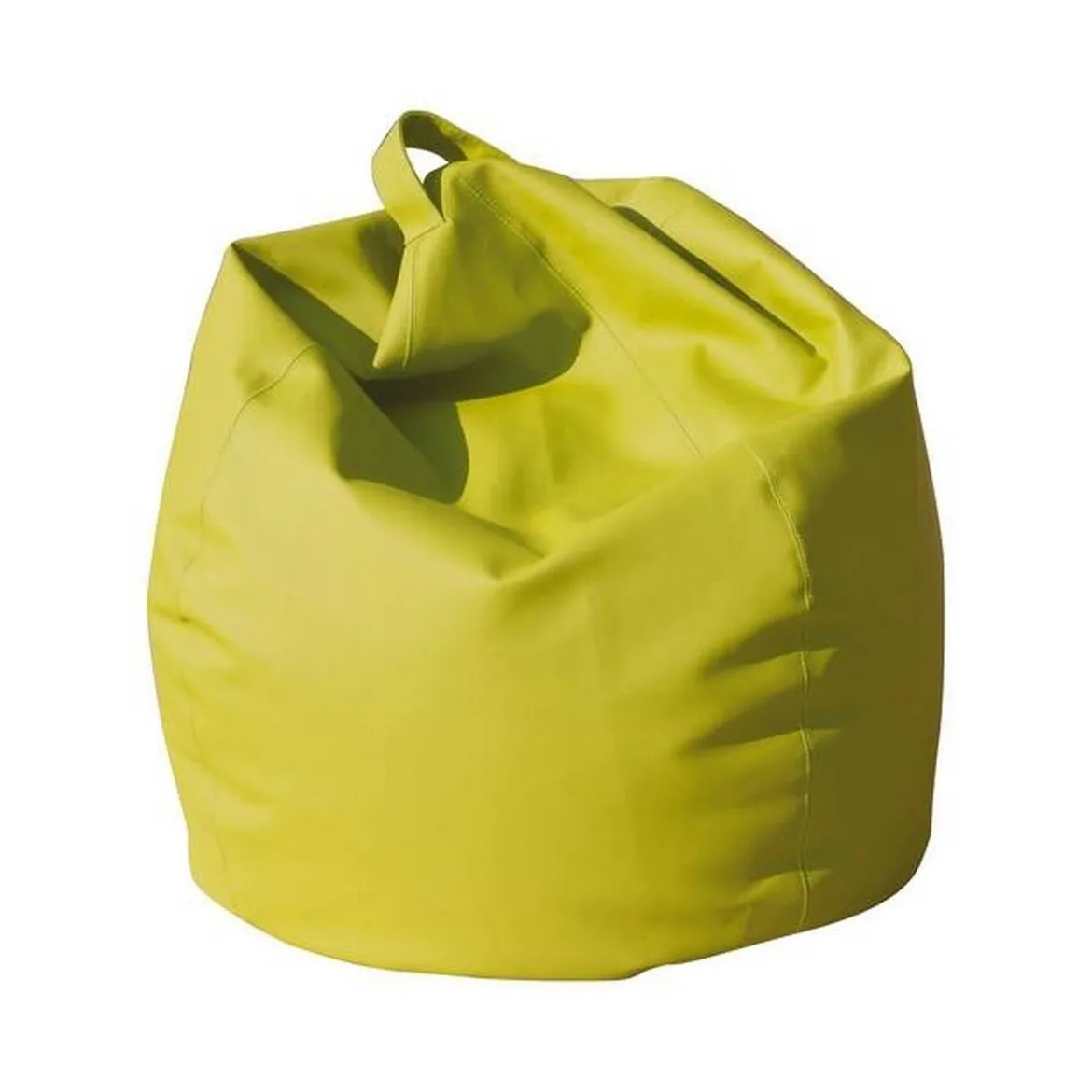 Pouf imbottito giallo 70x70x110h cm - Azelia