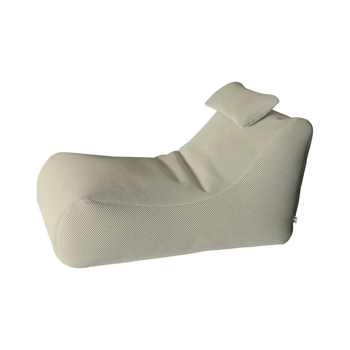 Pouf irregolare beige 70x120x65h cm - ??hck
