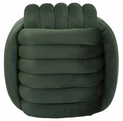 Pouf quadrato verde 45x45x45h cm - Bozzente