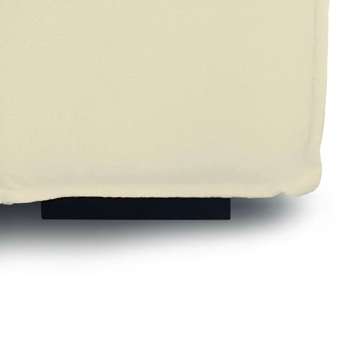 Pouf rettangolare beige 100x70x43h cm - Assisi