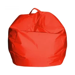 Pouf sacco arancione 65x65x50h cm - Ascia