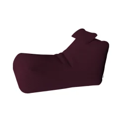 Pouf sacco bordeaux 70x120x65h cm - ??hck