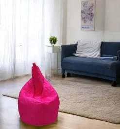 Pouf sacco fucsia 80x80x120h cm - Angillina
