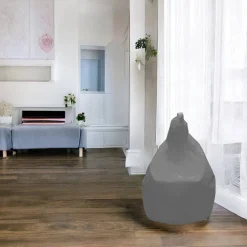 Pouf sacco grigio 80x80x120h cm - Angillina