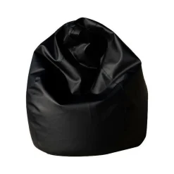 Pouf sacco nero ecopelle 70x70x110h cm - Alez