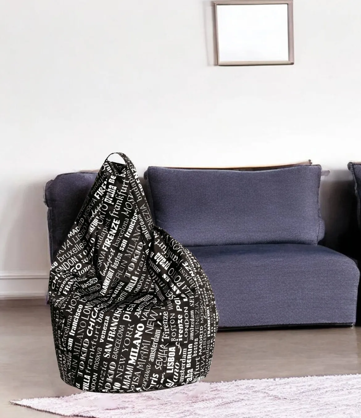 Pouf sacco pop 80x80x120h cm - Marisa