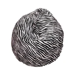 Pouf sacco zebra 80x80x120h cm - Lorenza