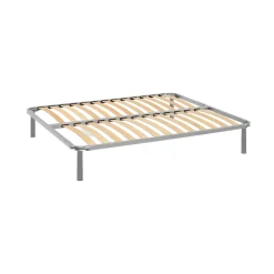 Rete letto matrimoniale Alessa, 100% Made in Italy, Cm 140x190h 34