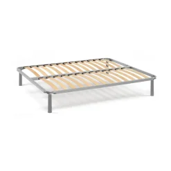 Rete letto matrimoniale Alessa, 100% Made in Italy, Cm 140x200h 34