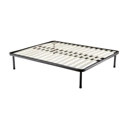 Rete letto matrimoniale Pesci, 100% Made in Italy, 160x190h30 cm
