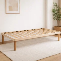 Rete letto matrimoniale Pietra, 100% Made in Italy, Cm 160x190h 31