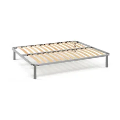 Rete letto piazza e mezza Artemisio, 100% Made in Italy, Cm 120x190h31