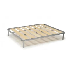 Rete letto piazza e mezza Dgregor, 100% Made in Italy, Cm 120x190h 31