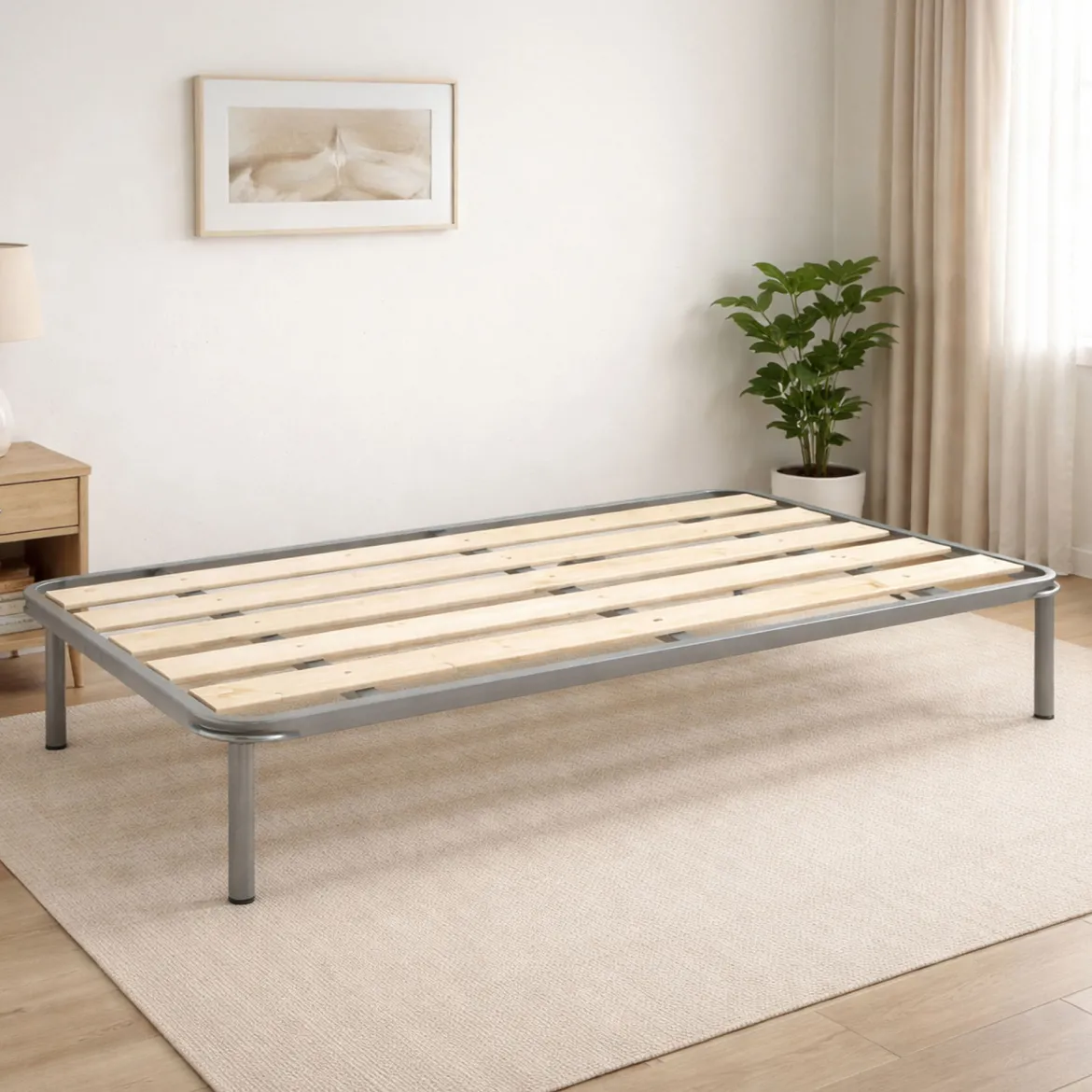 Rete letto singolo Alsa, 100% Made in Italy, Cm 80x190h 31