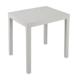 Salotto da esterno economico 2 sedie e tavolo bianco - Altar