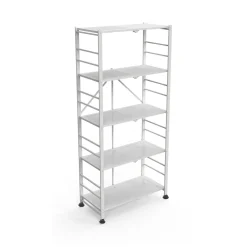 Scaffali Bianco 5 Ripiani Peso Supportato 40 kg, - Minori