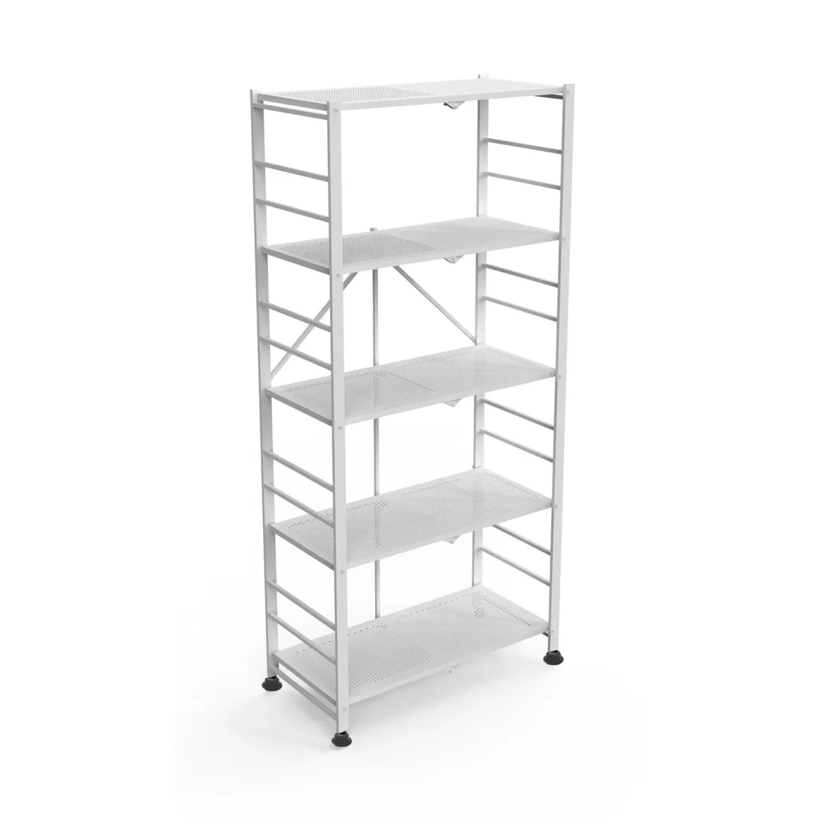Scaffali Bianco 5 Ripiani Peso Supportato 40 kg, - Minori