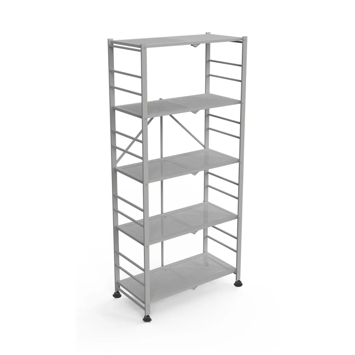 Scaffali Grigio 5 Ripiani Peso Supportato 40 kg, - Minori