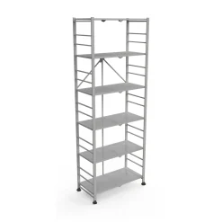 Scaffali Grigio 6 Ripiani Peso Supportato 40 kg, - Ficulle