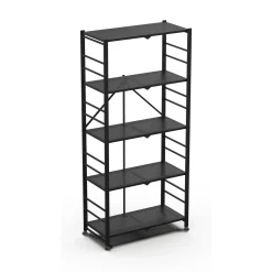 Scaffali Nero 5 Ripiani Peso Supportato 40 kg, - Minori
