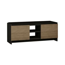 Scarpiera 2 ante antracite e rovere 110x43h cm - Axar