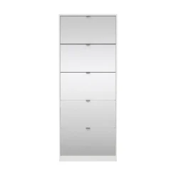 Scarpiera 5 ante bianca 71x181h cm - Angiolo