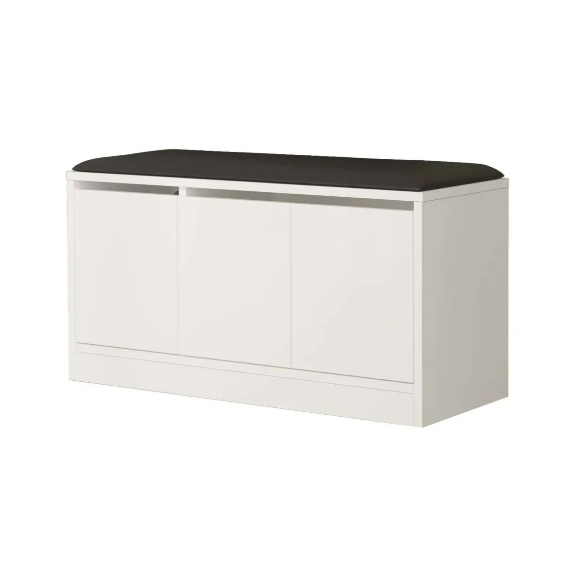 Scarpiera 3 ante bianca 89x45h cm - Corniola