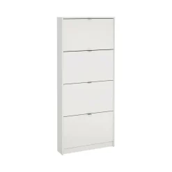Scarpiera 4 ante bianca 70x162h cm - Desideria