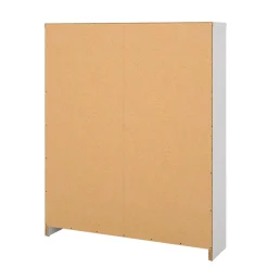 Scarpiera 2 ante bianca 70x85h cm 6 paia - Turchese