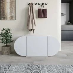 Scarpiera 2 ante bianca 110x50h cm - Sequoia