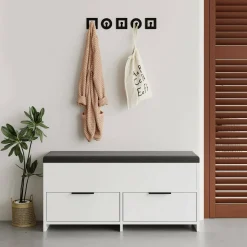 Scarpiera 3 ante bianca 106x50h cm - Tapah
