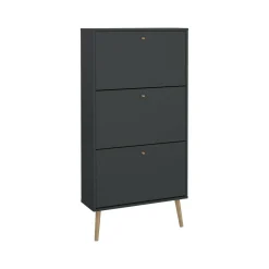 Scarpiera 3 ante grigia 70x139h cm - Fung