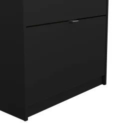 Scarpiera 4 ante nera 70x162h cm - Epidoto