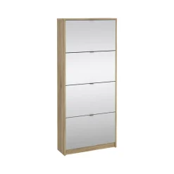 Scarpiera 4 ante quercia 70x162h cm - Aepytus