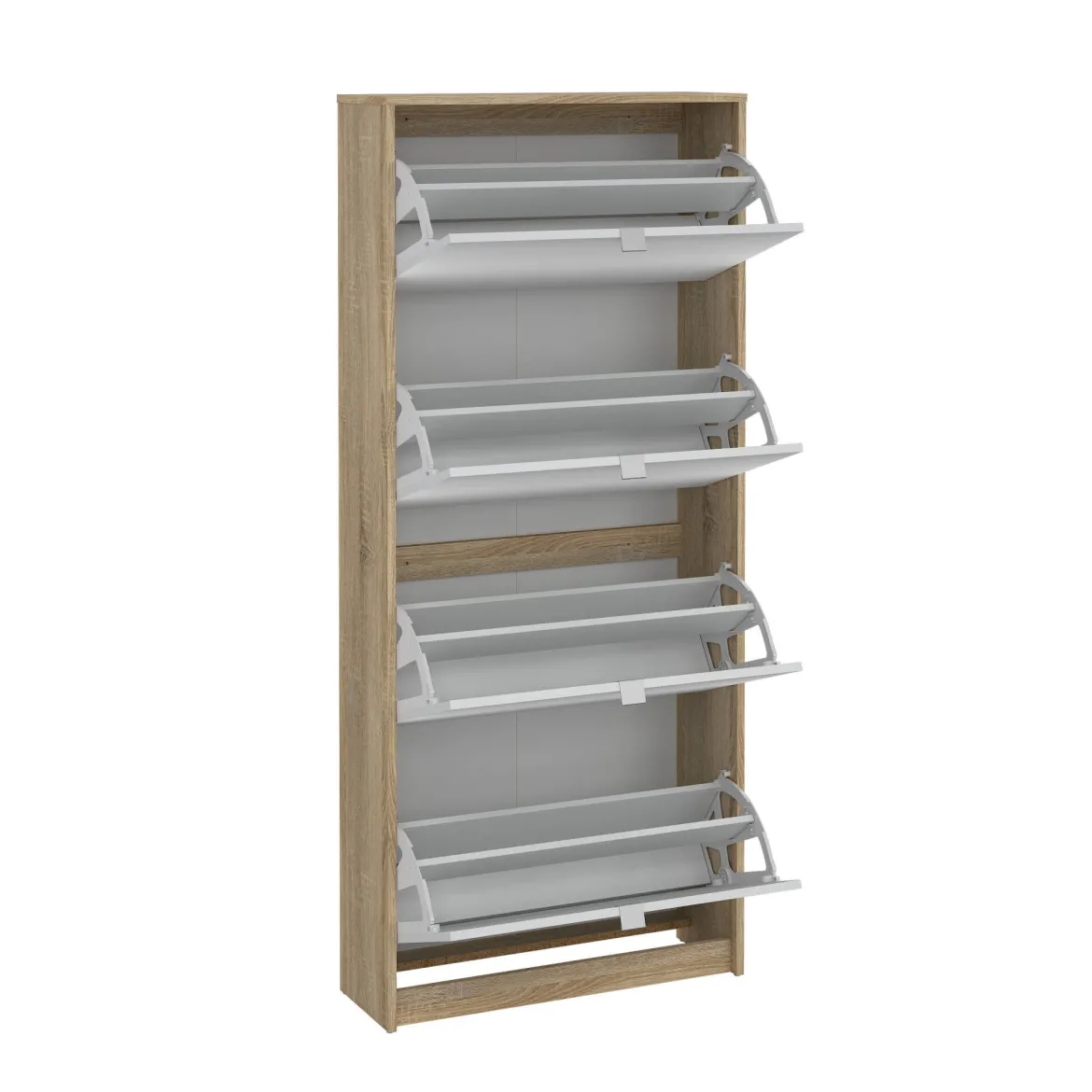 Scarpiera 4 ante quercia 70x162h cm - Aepytus
